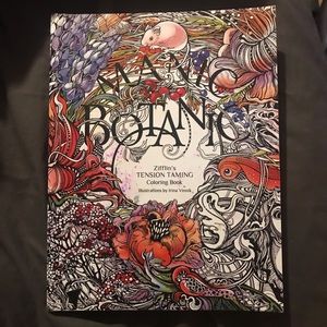 Manic Botanic Coloring Book